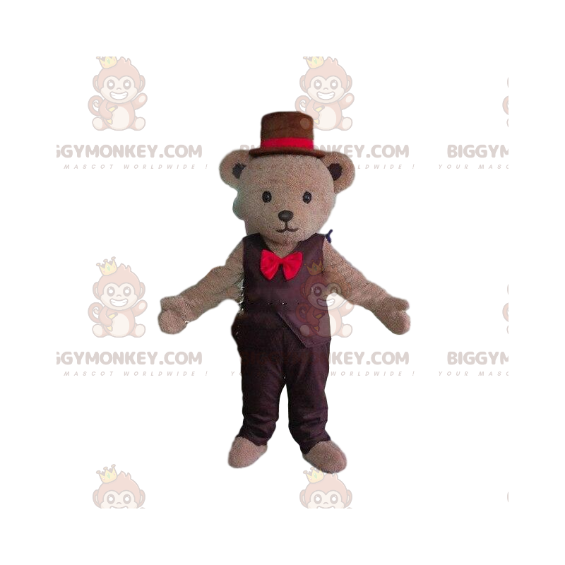 Elegante disfraz de mascota de osito de peluche BIGGYMONKEY™