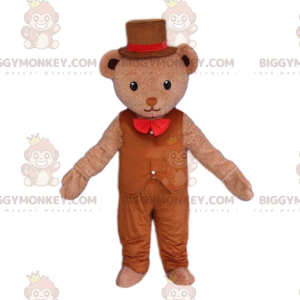 Elegante disfraz de mascota de oso BIGGYMONKEY™, disfraz de oso