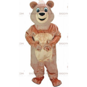 Brown Bear BIGGYMONKEY™ Mascot Costume, Plush Teddy Bear