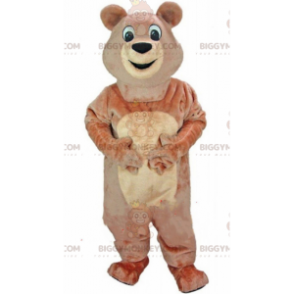 Kostým maskota medvěda hnědého BIGGYMONKEY™, kostým plyšového