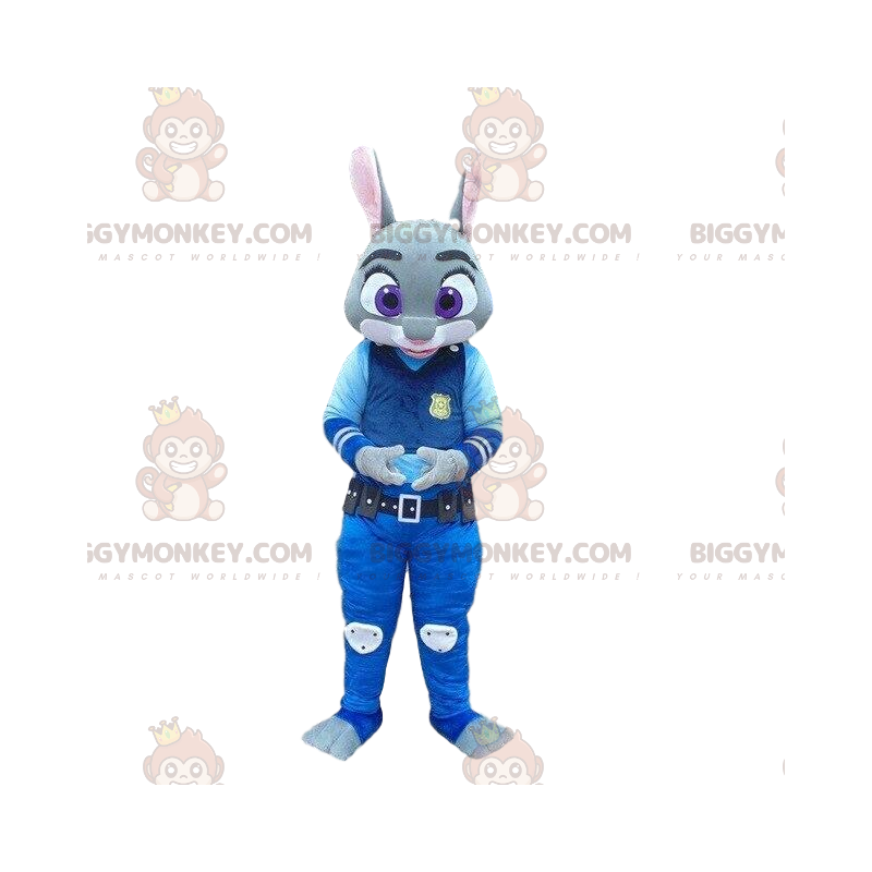 Disfraz de mascota BIGGYMONKEY™ de Judy Hopps, la famosa coneja