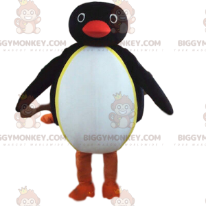 Obtloustlý a zábavný kostým černobílého tučňáka BIGGYMONKEY™