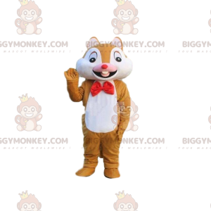 Traje de mascote Tic or Tac BIGGYMONKEY™, um dos esquilos de