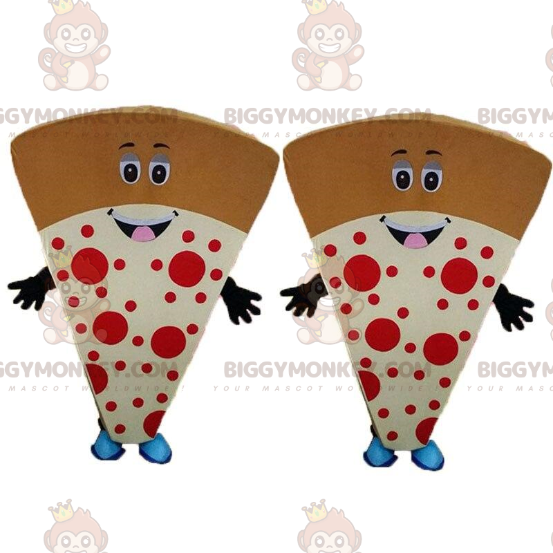 2 jättimäistä pizzaviipaletta, 2 jättimäistä pizzaasua -