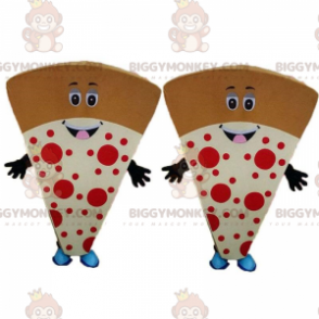 fette di pizza giganti, 2 costumi da pizza giganti -