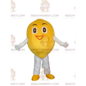 Lemon BIGGYMONKEY™ maskotkostume, citruskostume, frugtkostume -