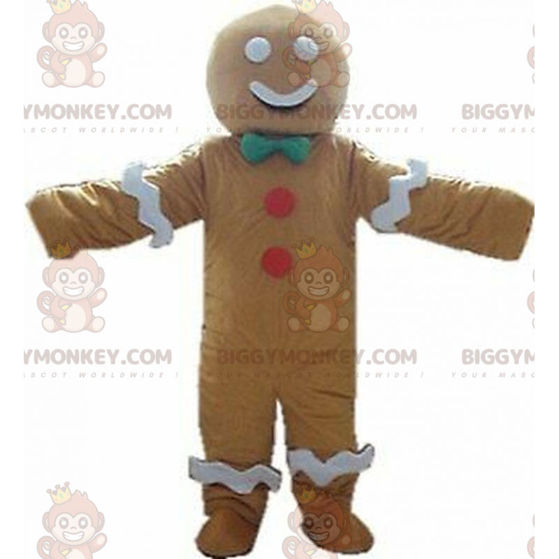 Costume da mascotte BIGGYMONKEY™ Gingerbread, costume da