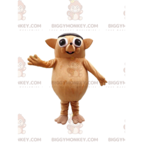 Bruine egel BIGGYMONKEY™ mascottekostuum, gigantische