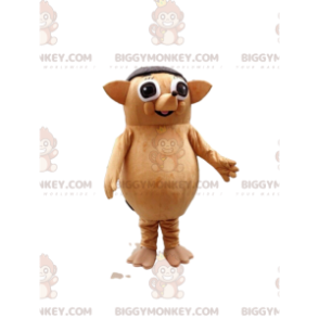 Kostým maskota hnědého ježka BIGGYMONKEY™, kostým obřího krtka