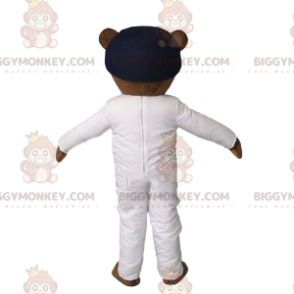 BIGGYMONKEY™ μασκότ στολή αρκούδας με ολόσωμη φόρμα