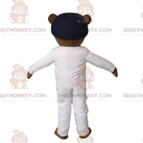 Costume de mascotte BIGGYMONKEY™ d'ours en combinaison, costume