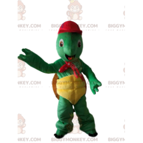 Fato de mascote BIGGYMONKEY™ da Tartaruga Verde Famosa de