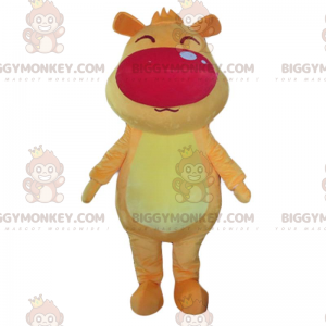 Traje de mascote BIGGYMONKEY™ grande cachorro amarelo e