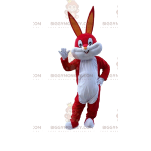 BIGGYMONKEY™ Costume da mascotte Red Bugs Bunny, famoso