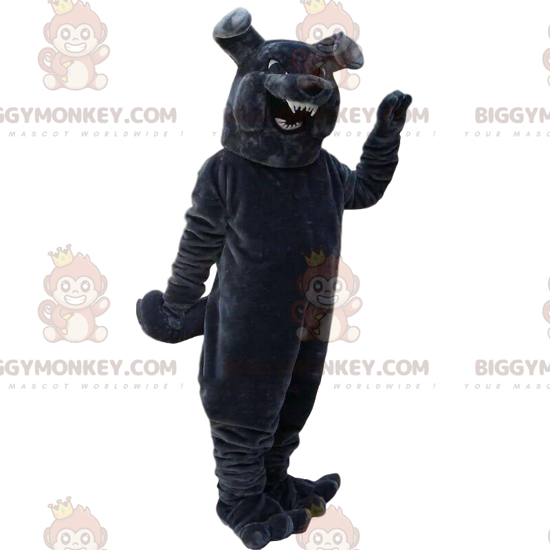 Disfraz de mascota Bulldog gris de aspecto feroz BIGGYMONKEY™