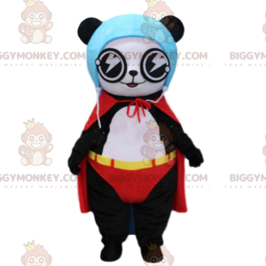 Costume de mascotte BIGGYMONKEY™ de panda habillé en