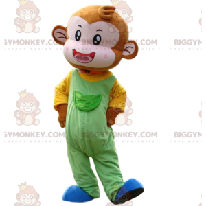 Mono gigante de colores BIGGYMONKEY™ disfraz de mascota