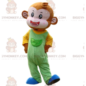 Mono gigante de colores BIGGYMONKEY™ disfraz de mascota