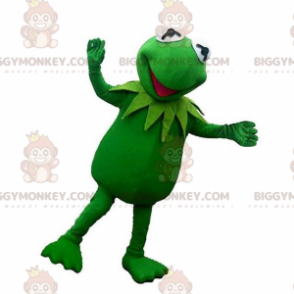 BIGGYMONKEY™ costume da mascotte di Kermit, la famosa rana