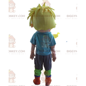 Disfraz de mascota BIGGYMONKEY™ niño rubio, disfraz de hombre