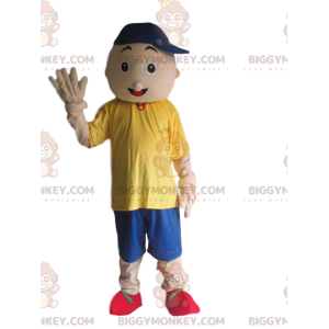 Costume de mascotte BIGGYMONKEY™ de jeune garçon, costume