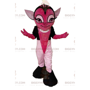 BIGGYMONKEY™ maskot kostume af pink væsen fra filmen Avatar