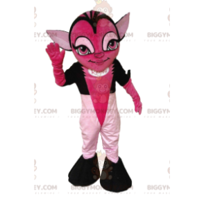 Kostým maskota BIGGYMONKEY™ růžového stvoření z filmu Avatar
