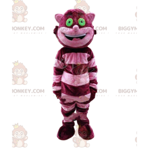 Alice in Wonderland Cheshire Cat BIGGYMONKEY™ Mascot Costume -