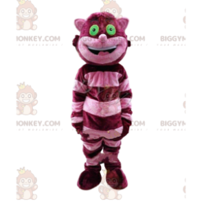 Alice in Wonderland Cheshire Cat BIGGYMONKEY™ mascottekostuum -