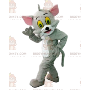 Costume de mascotte BIGGYMONKEY™ de Tom le chat gris du dessin