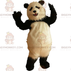 Meget realistisk panda BIGGYMONKEY™ maskot kostume, lodnet