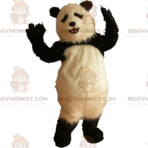 Mycket realistisk panda BIGGYMONKEY™ maskotdräkt, lurvig