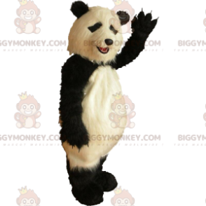 Erittäin realistinen panda BIGGYMONKEY™ maskottiasu, karvainen