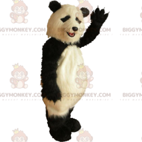 Meget realistisk panda BIGGYMONKEY™ maskot kostume, lodnet