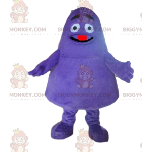 Costume de mascotte BIGGYMONKEY™ de monstre violet, costume de