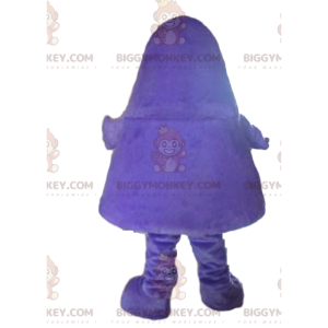 Fantasia de mascote de monstro roxo BIGGYMONKEY™, fantasia de