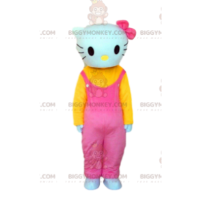 Kostým maskota Hello Kitty se slavným kresleným kocourem