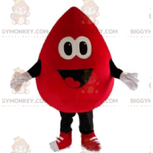 Costume da mascotte BIGGYMONKEY™ con goccia di sangue gigante