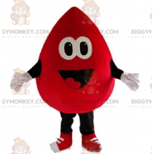 Disfraz de mascota gota de sangre gigante BIGGYMONKEY™, disfraz