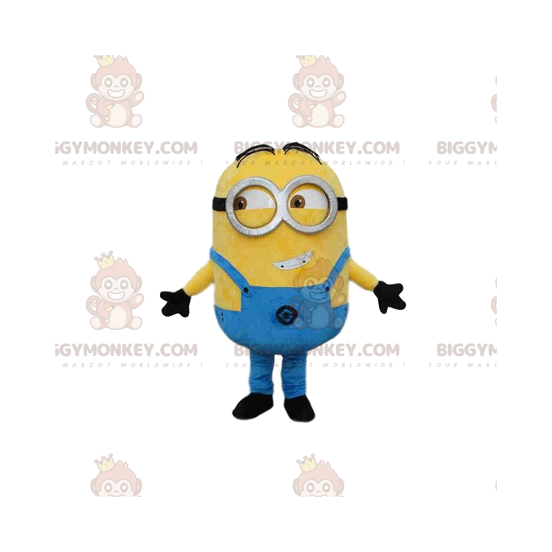 BIGGYMONKEY™ Maskottchenkostüm von Dave, berühmten Minions aus