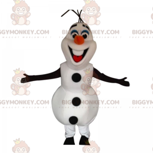Στολή μασκότ BIGGYMONKEY™ του Όλαφ, του διάσημου χιονάνθρωπου