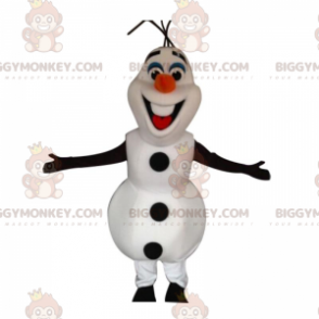 BIGGYMONKEY™ Costume da mascotte di Olaf, il famoso pupazzo di