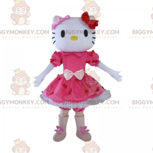 BIGGYMONKEY™ costume mascotte di Hello Kitty, famoso gatto dei