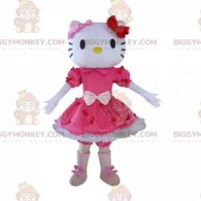 Costume de mascotte BIGGYMONKEY™ de Hello Kitty, chat de dessin