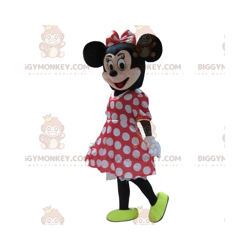 BIGGYMONKEY™ costume mascotte di Minnie, il famoso topo Disney