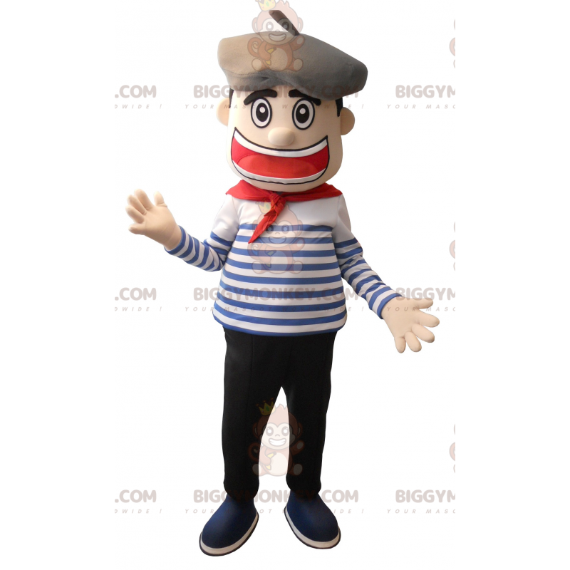 Kostým maskota Basque Man Sailor BIGGYMONKEY™ – Biggymonkey.com