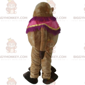 Bruin kameel BIGGYMONKEY™ mascottekostuum, dromedariskostuum -