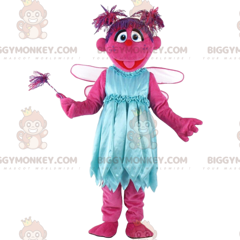 Costume de mascotte BIGGYMONKEY™ de personnage rose, costume de