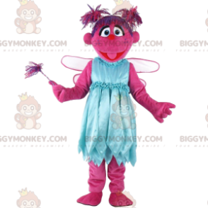 Disfraz de mascota de personaje rosa BIGGYMONKEY™, disfraz de