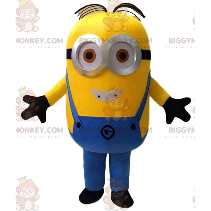 BIGGYMONKEY™ Mascot Costume of Dave, berömda minions från